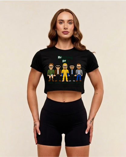 Breaking pr's | Oversized Crop Top