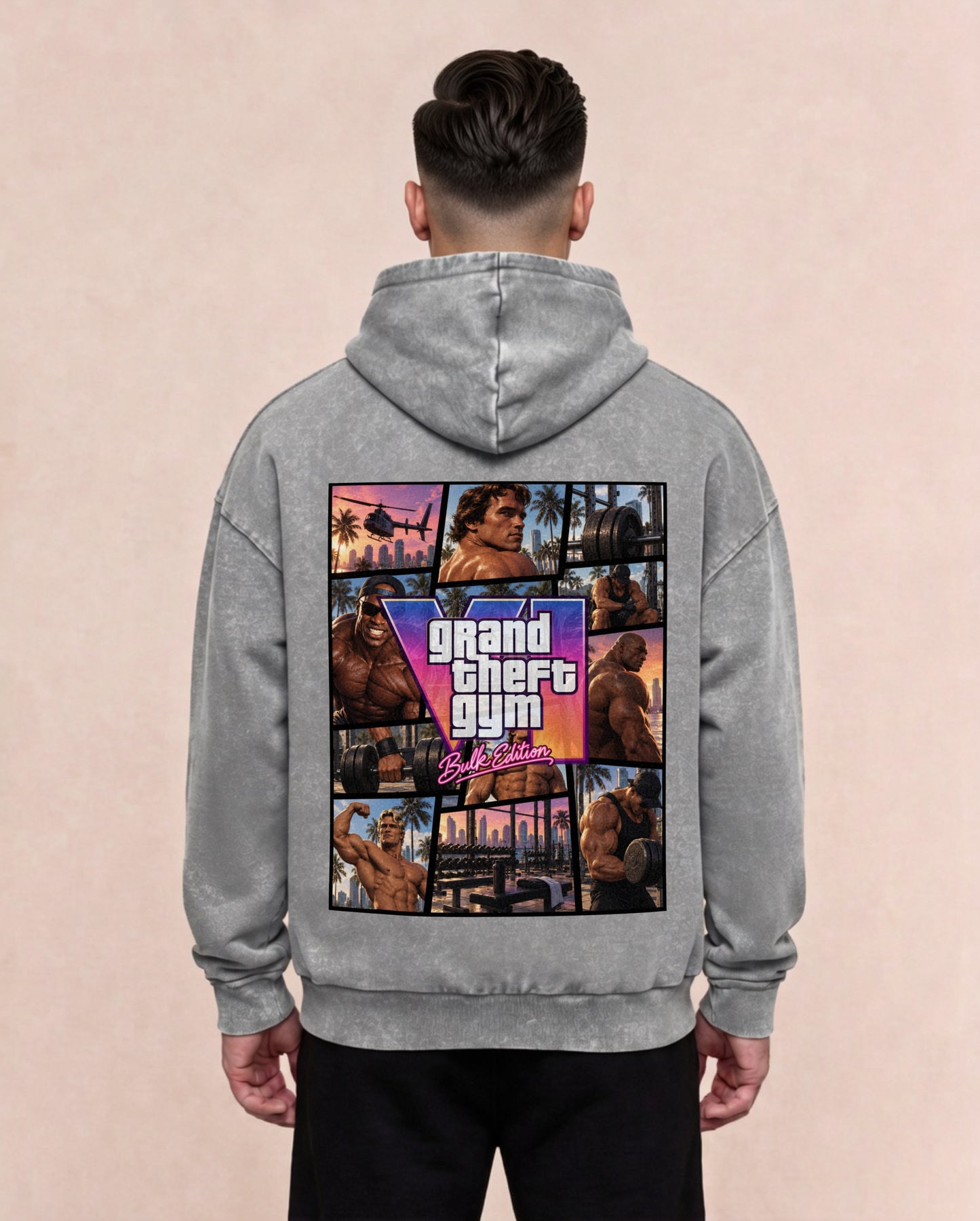 GTG | Oversized Washed Hoodie