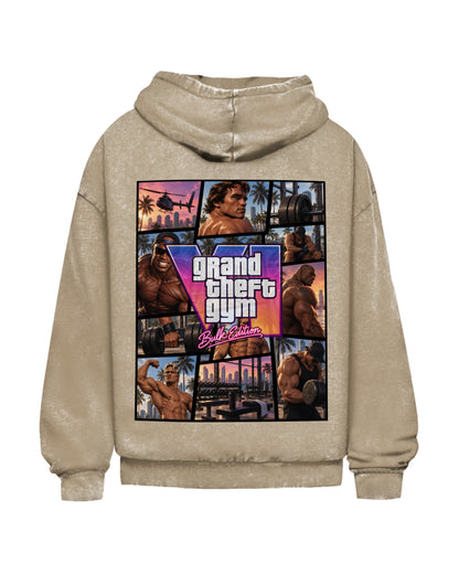 GTG | Oversized Washed Hoodie