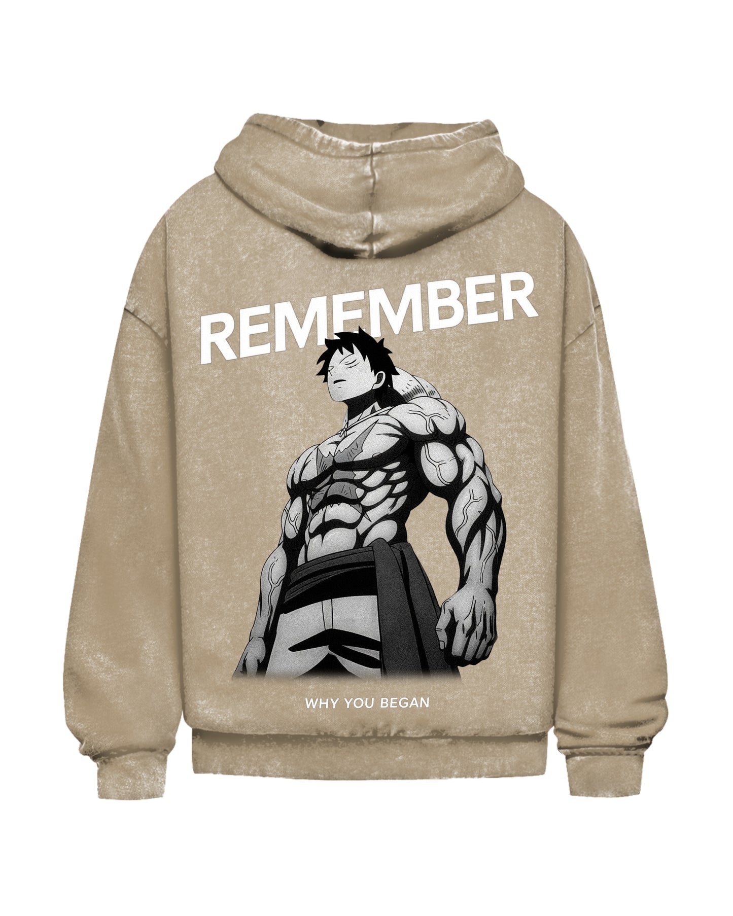 Remember | Oversized Washed Hoodie