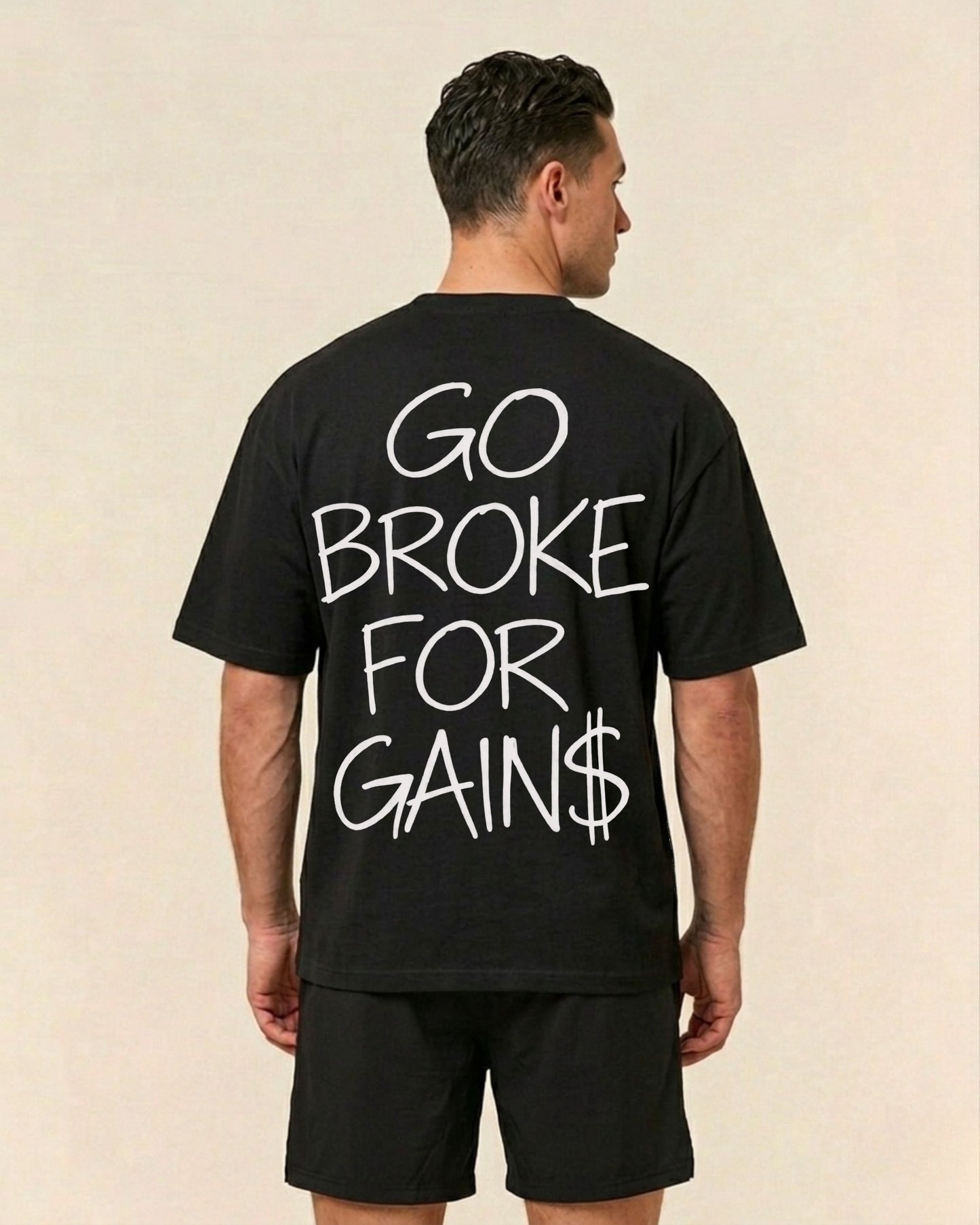 Go Broke | Oversized Shirt