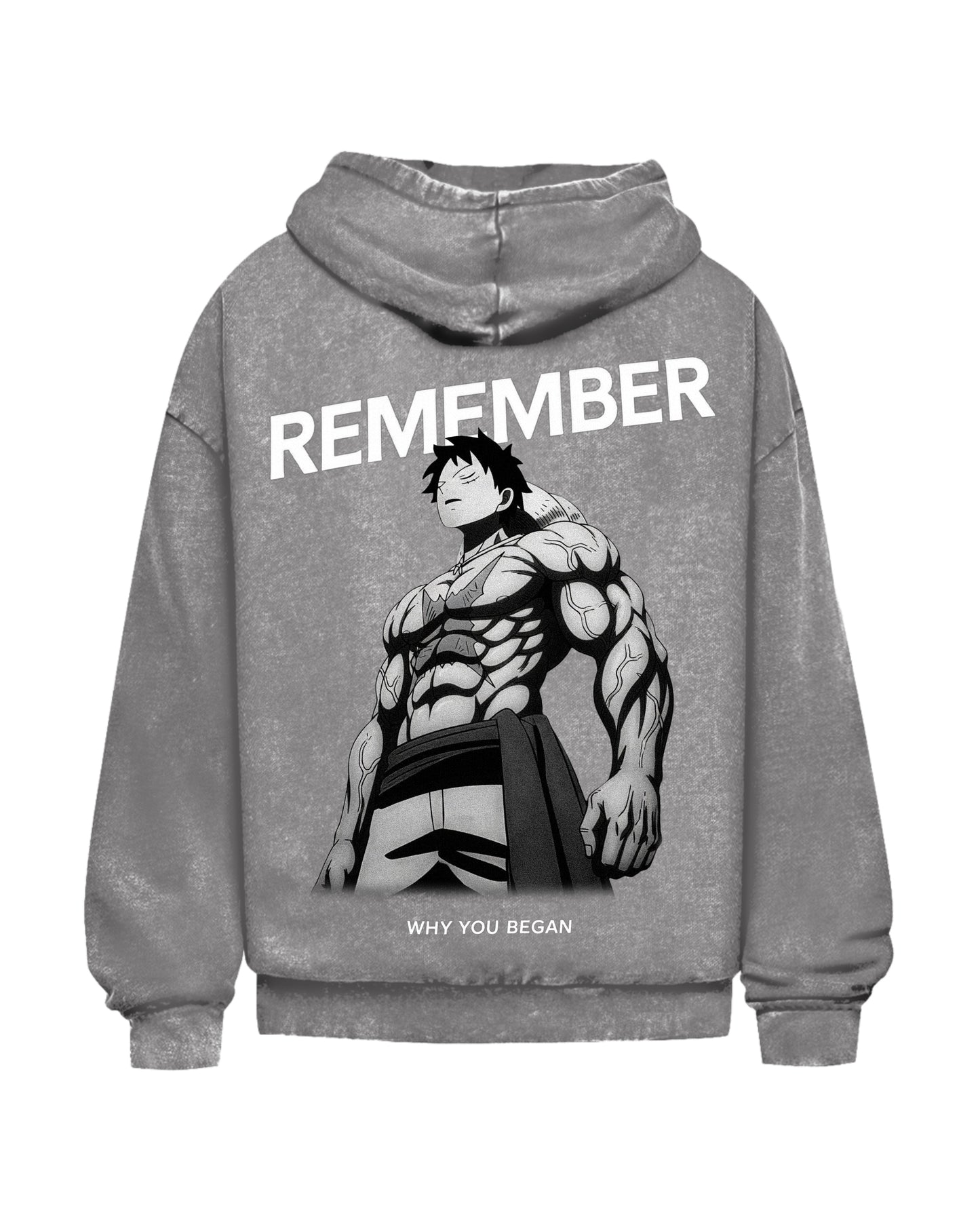 Remember | Oversized Washed Hoodie