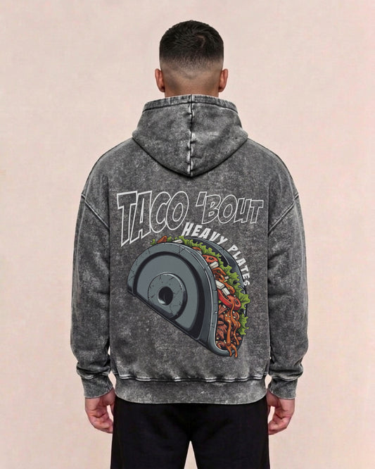 Taco | Oversized washed hoodie
