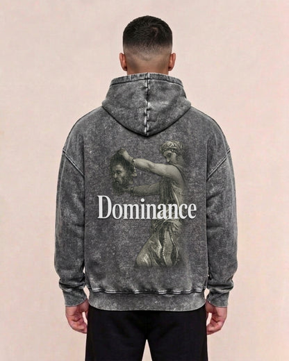 Dominance | Oversized washed hoodie