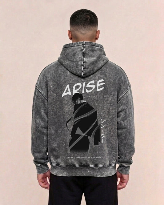 Arise | Oversized washed hoodie