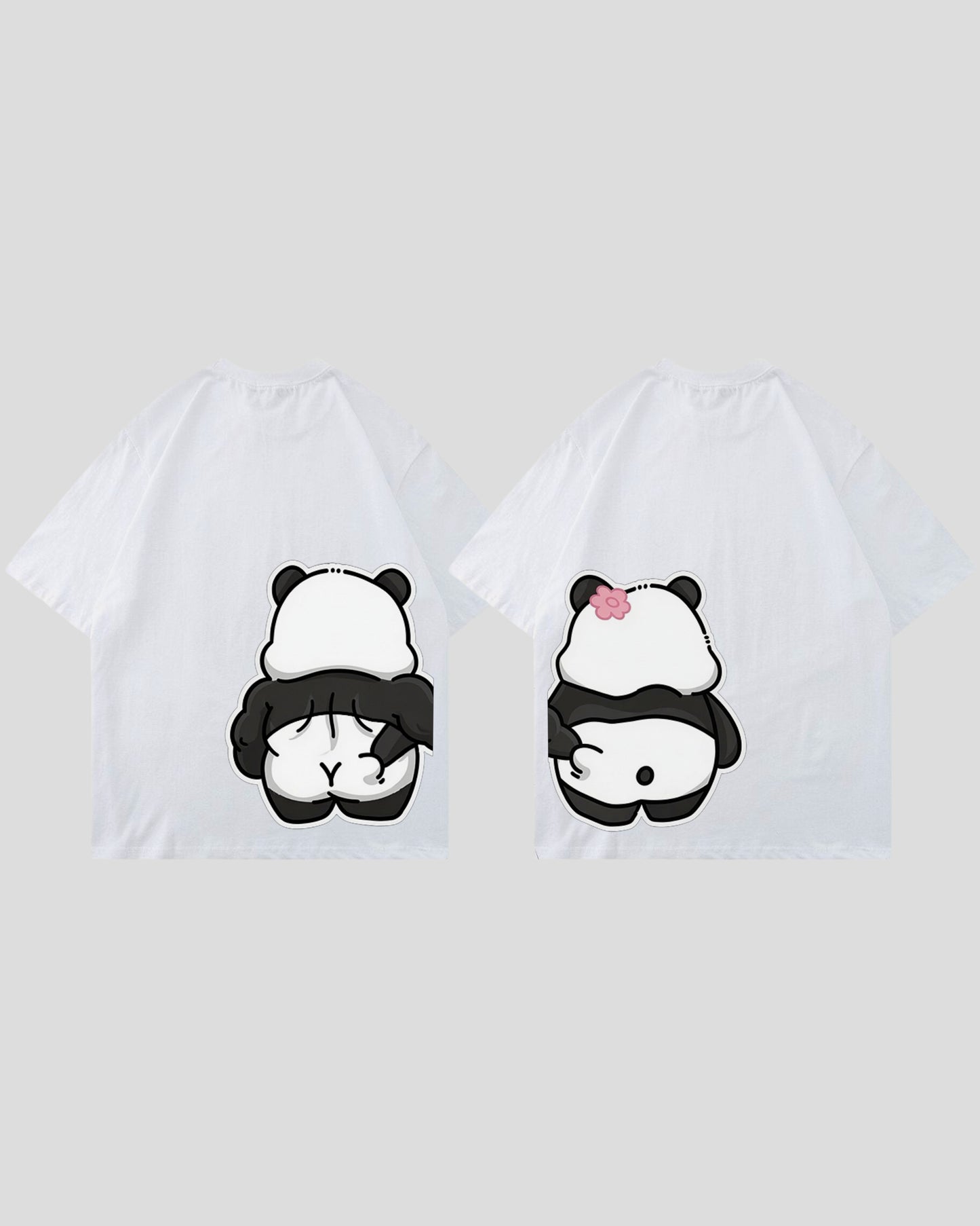Panda Duo Bundle | Oversized Shirt
