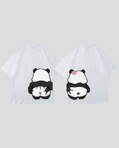 Panda Duo Bundle | Oversized Shirt