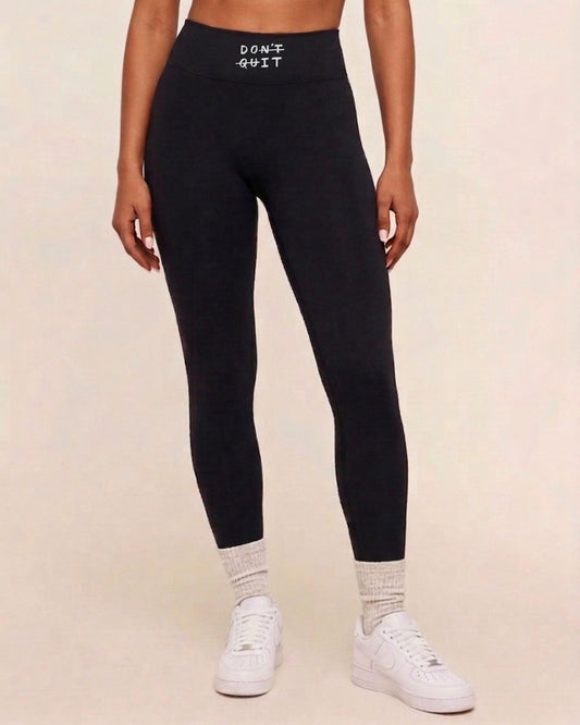 Don't Quit | Scrunch Leggings