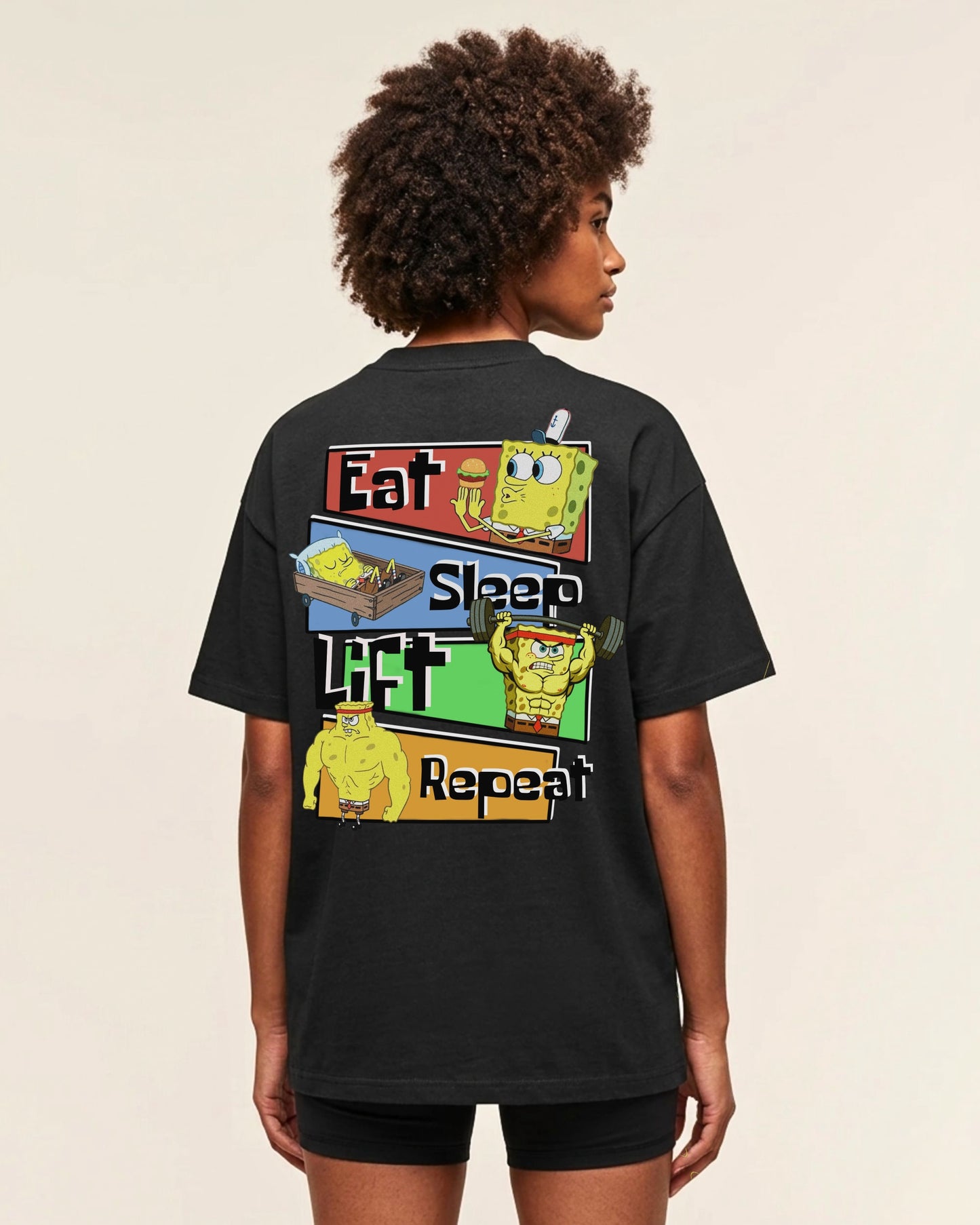 Eat Sleep Lift Repeat 3.0 | Oversized Shirt