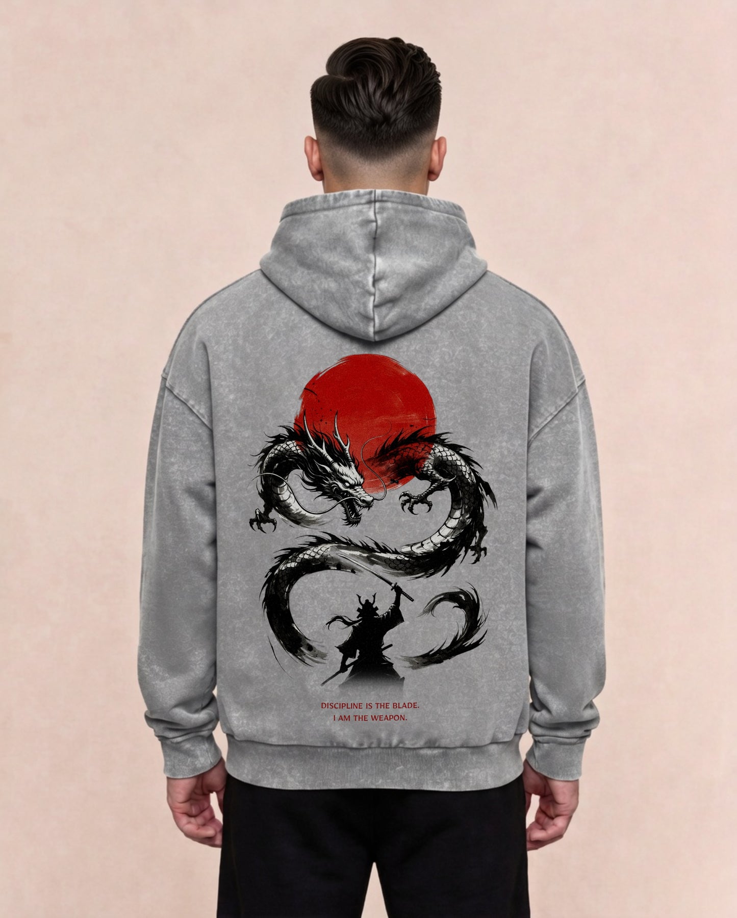 Dragon | Oversized Washed Hoodie