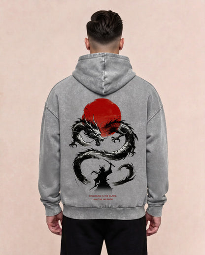 Dragon | Oversized Washed Hoodie