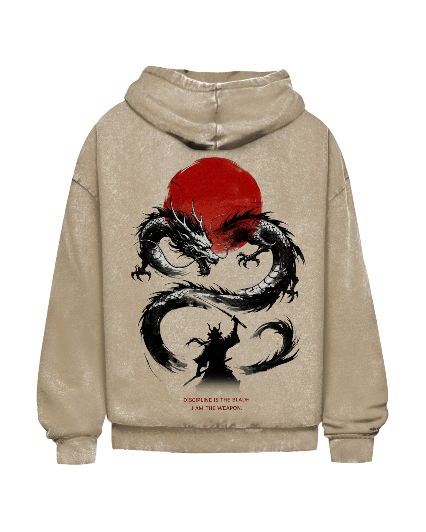Dragon | Oversized Washed Hoodie