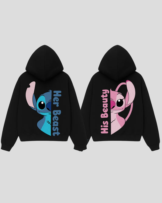 Her Beast / His Beauty Bundle | Premium Hoodie