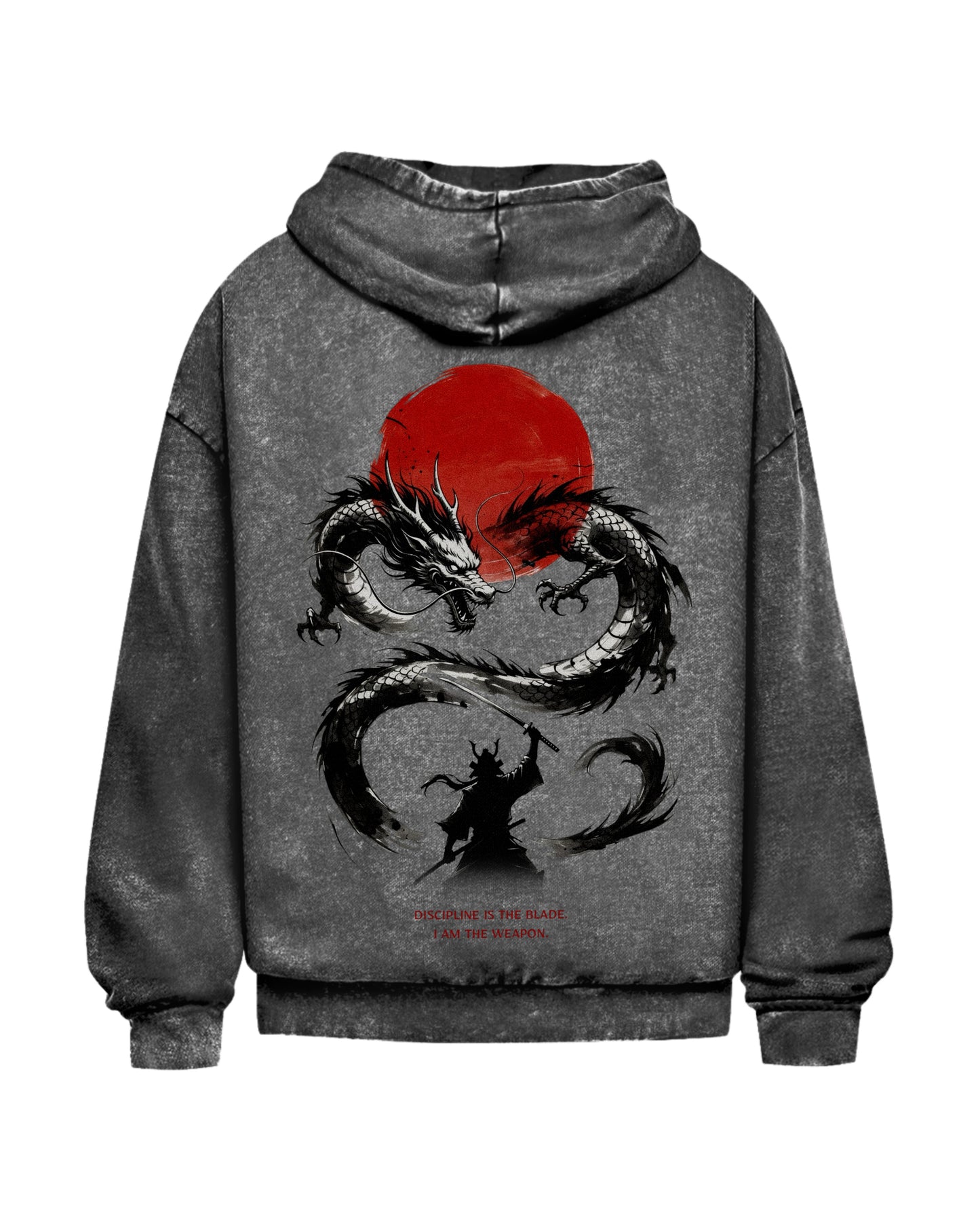 Dragon | Oversized Washed Hoodie