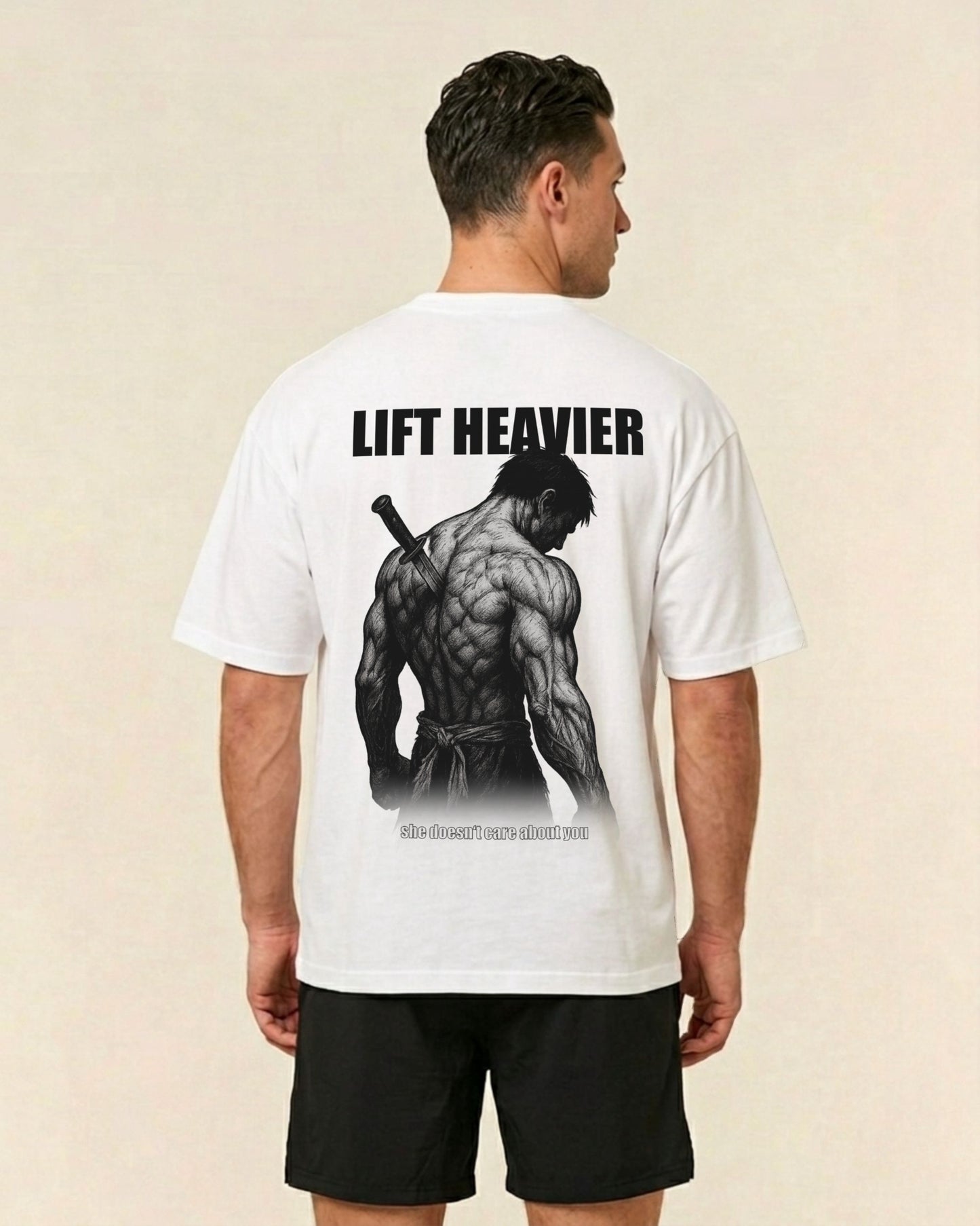 Lift Heavier | Oversized shirt