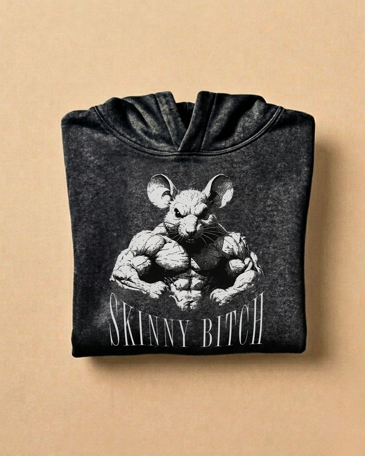Skinny | Oversized Washed Hoodie