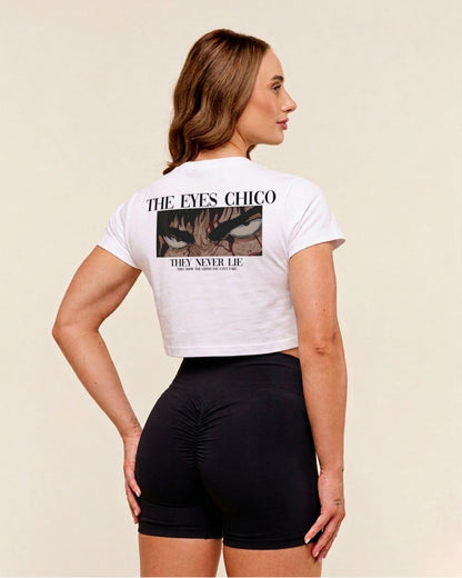 Eyes Chico | Oversized Crop Top