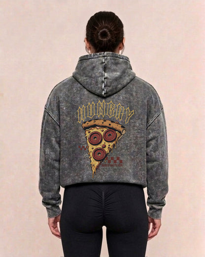 Hungry | Oversized washed hoodie