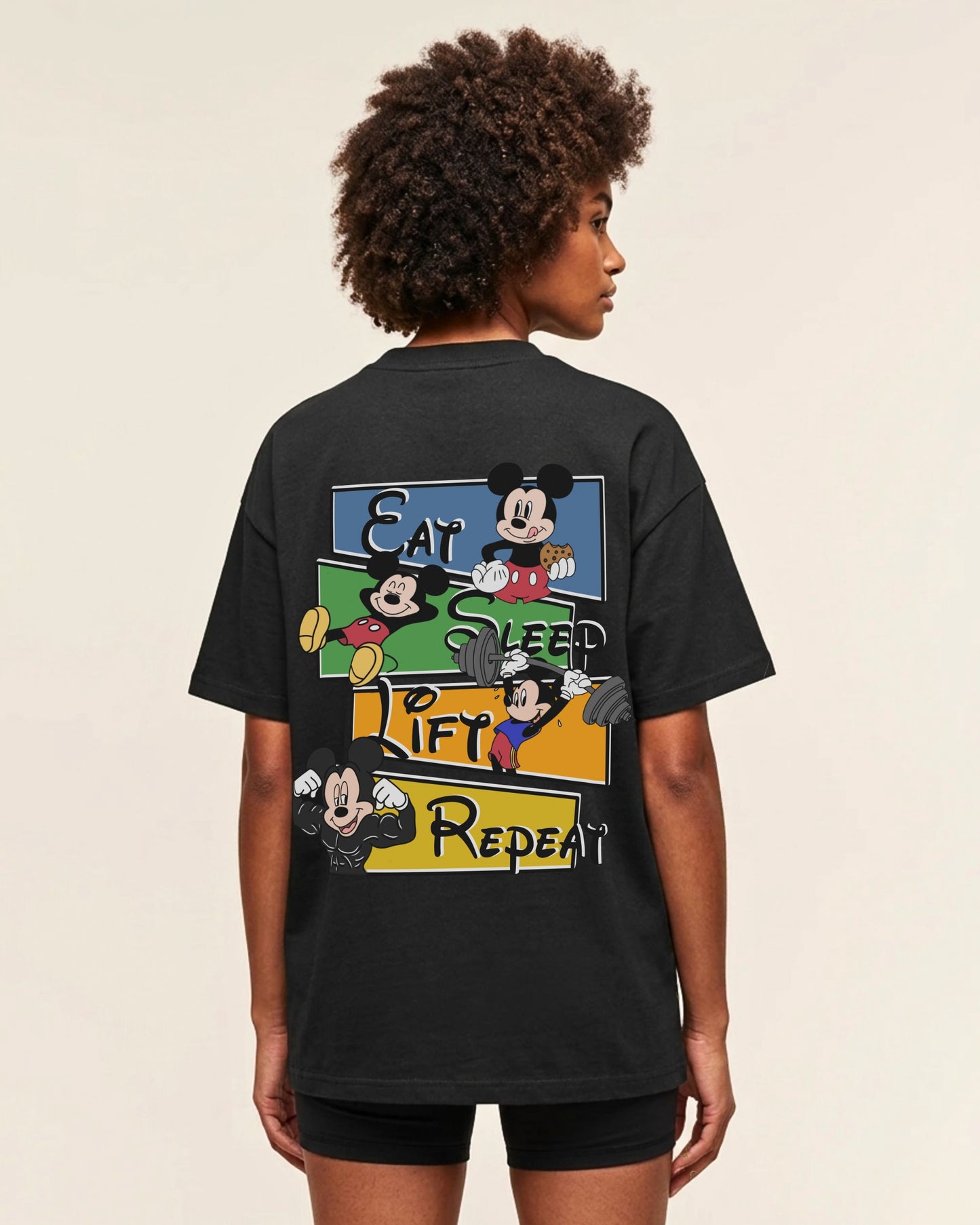 Eat Sleep Lift Repeat 2.0 | Oversized shirt