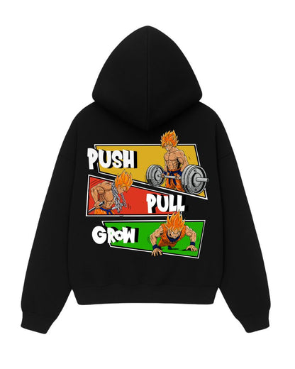Push Pull Grow | Premium Hoodie