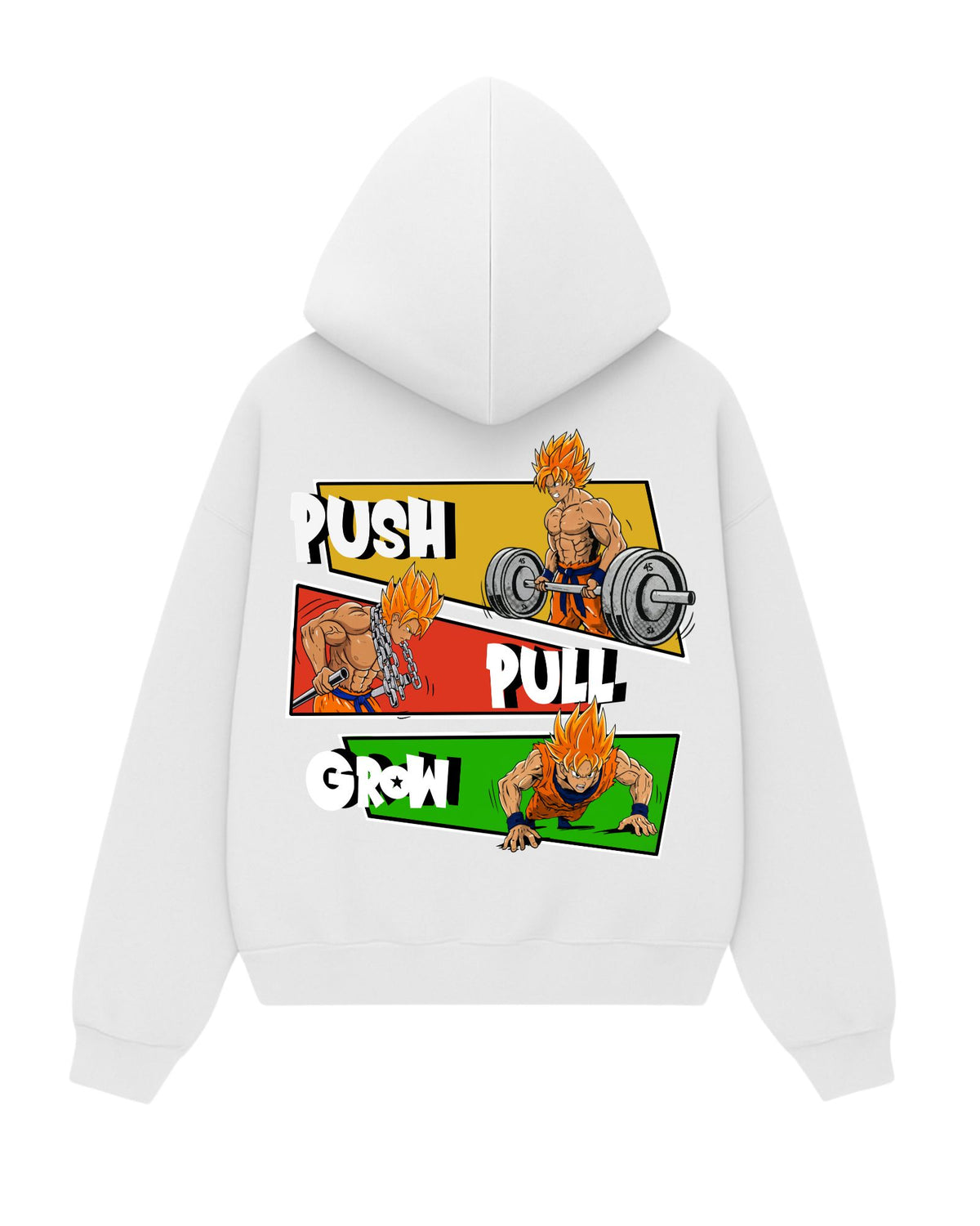 Push Pull Grow | Premium Hoodie