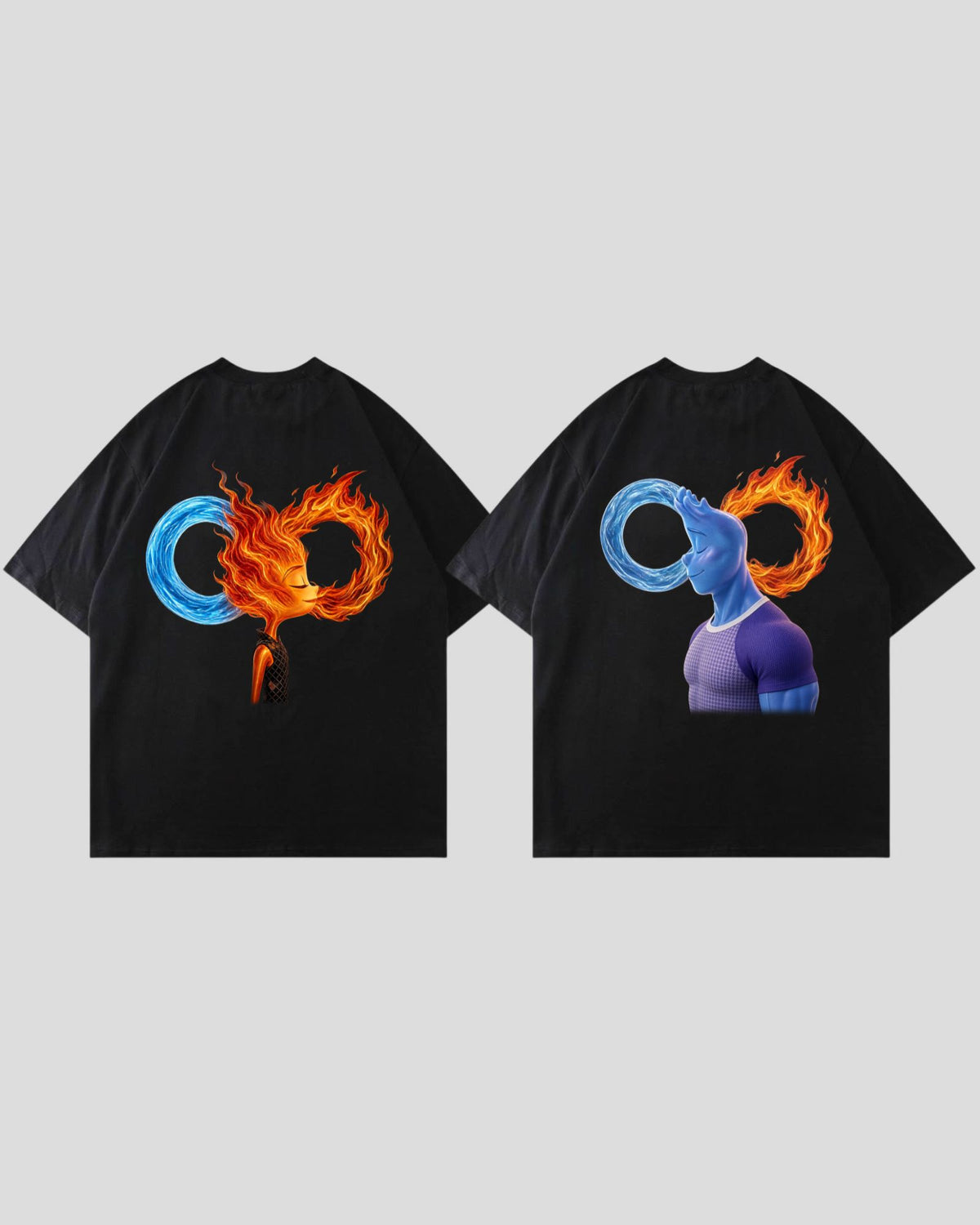 Fire & Water Bundle | Oversized Shirt