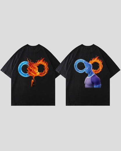 Fire & Water Bundle | Oversized Shirt