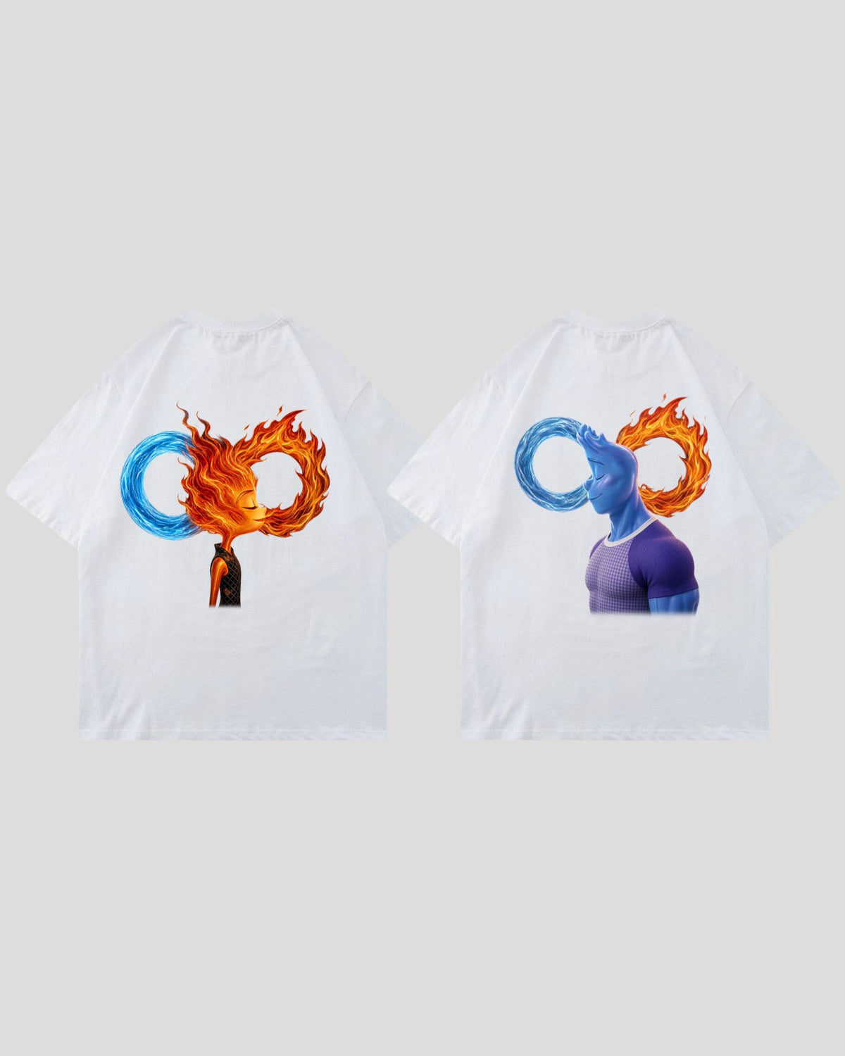 Fire & Water Bundle | Oversized Shirt