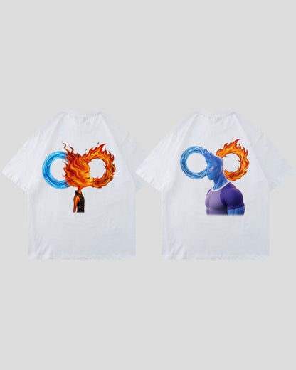 Fire & Water Bundle | Oversized Shirt