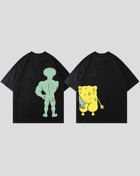 MuscleBob & Squid Bundle | Oversized Shirt