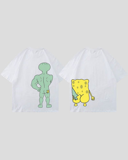 MuscleBob & Squid Bundle | Oversized Shirt