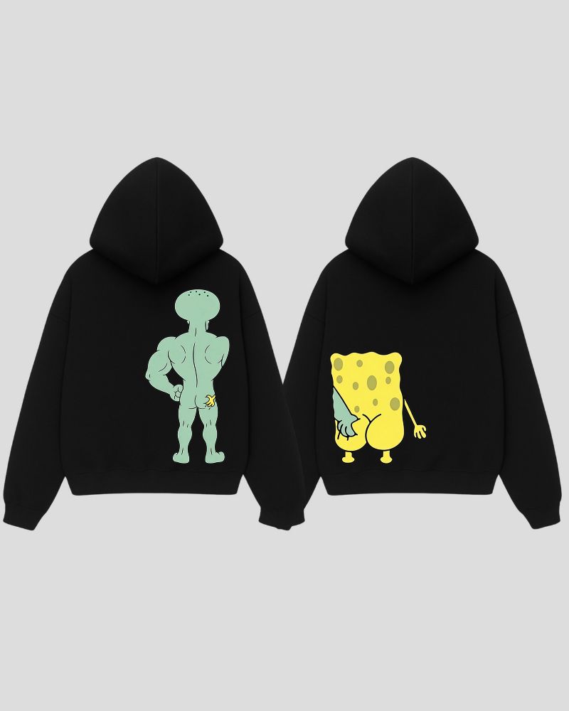 MuscleBob & Squid Bundle | Premium Hoodie