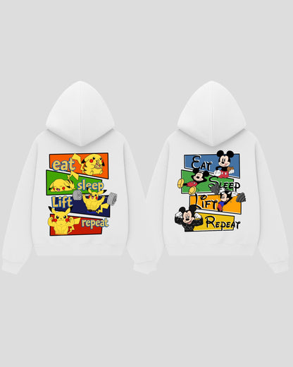 Eat Sleep Repeat Bundle | Premium Hoodie
