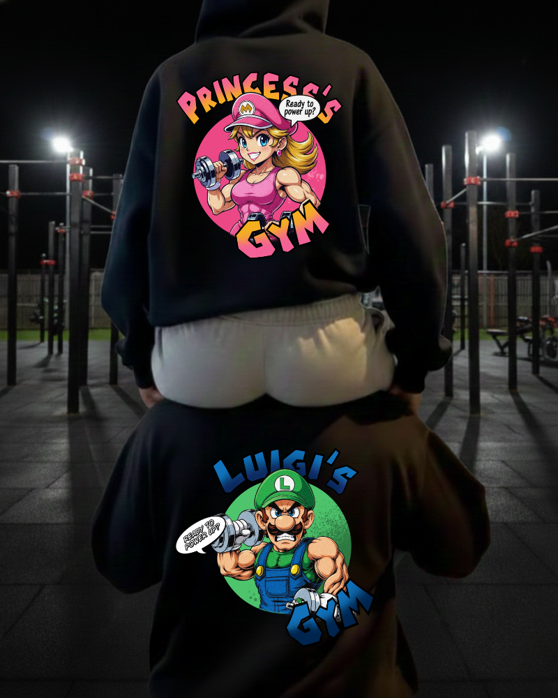 Princess's Gym + Luigi's Gym Bundle | Premium Hoodie