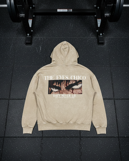 Eyes Chico | Oversized washed hoodie