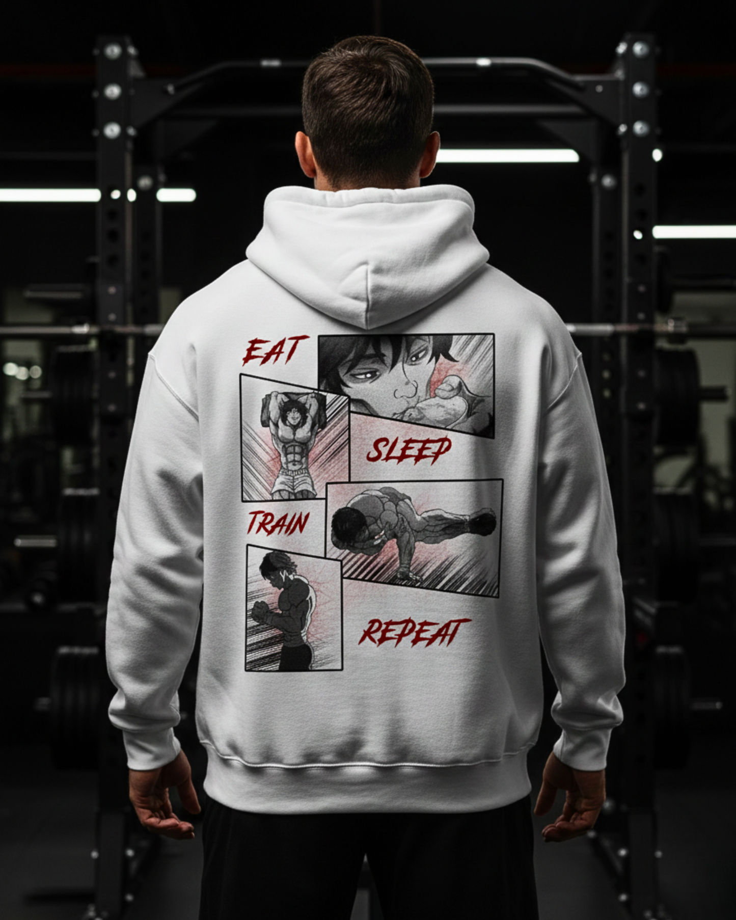 Eat Sleep Train Repeat | Premium Hoodie