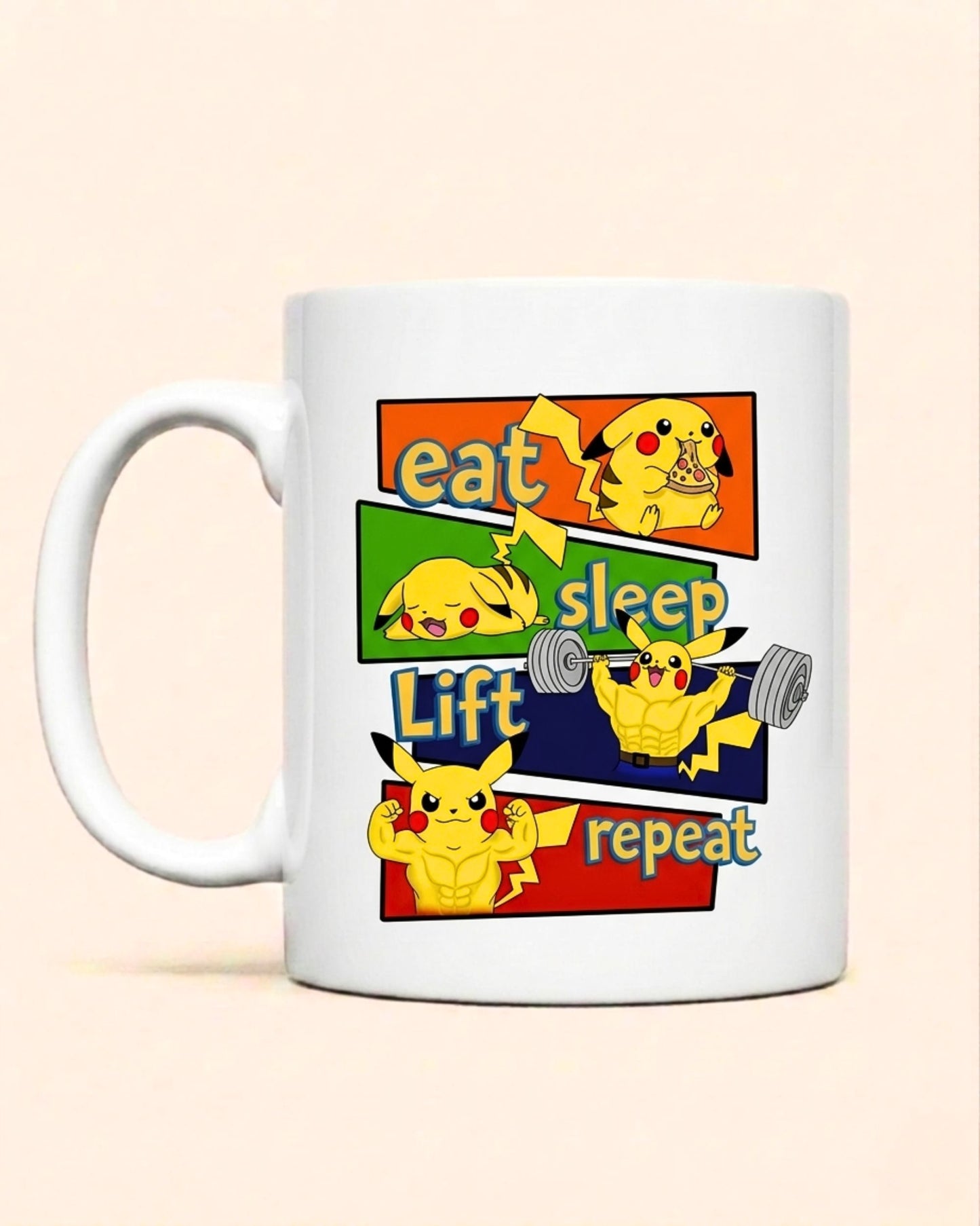 Eat Sleep Lift Repeat | Cup