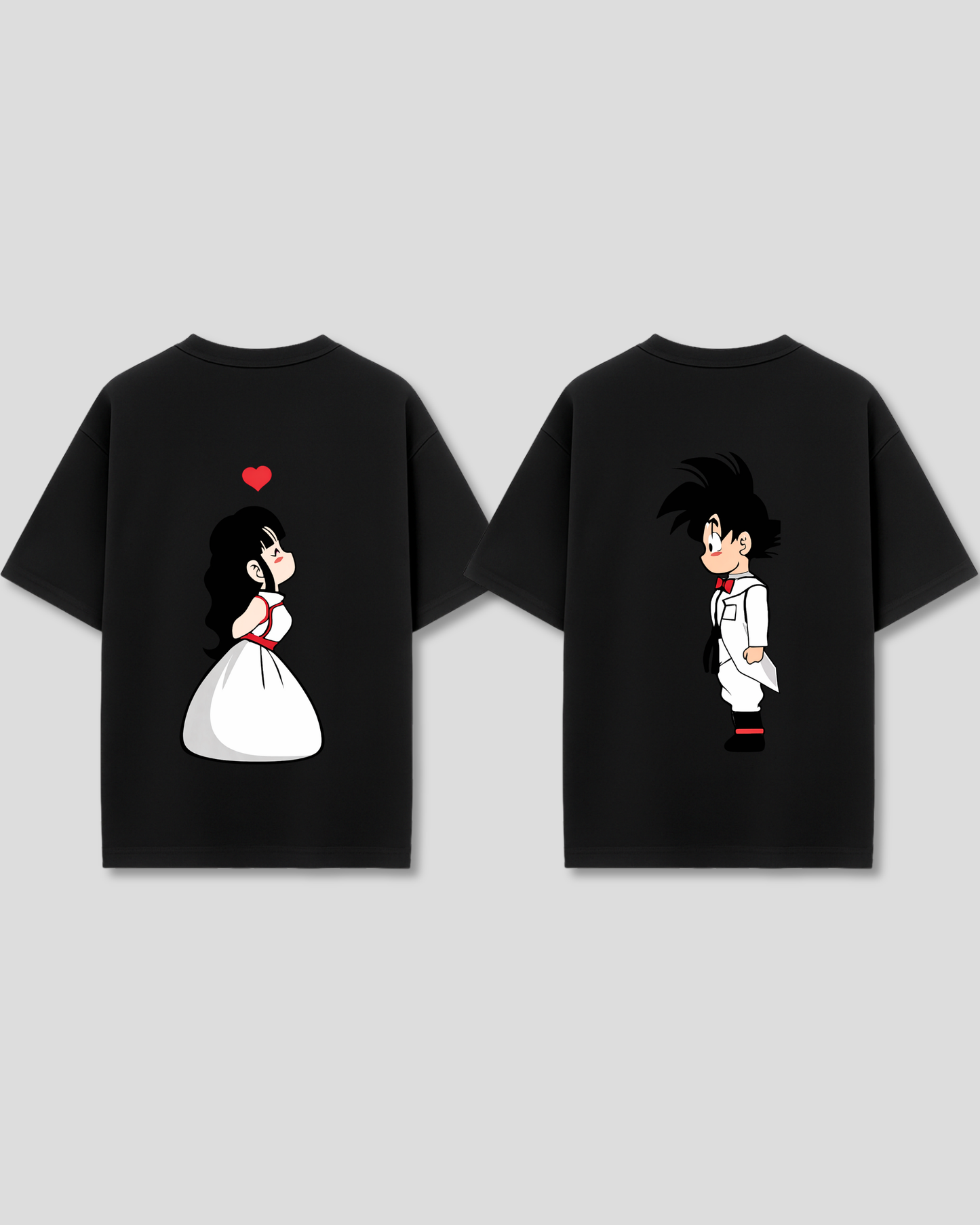 Goku x Chichi | Couple Oversized Shirt