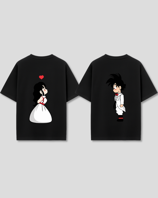 Goku x Chichi | Couple Oversized Shirt
