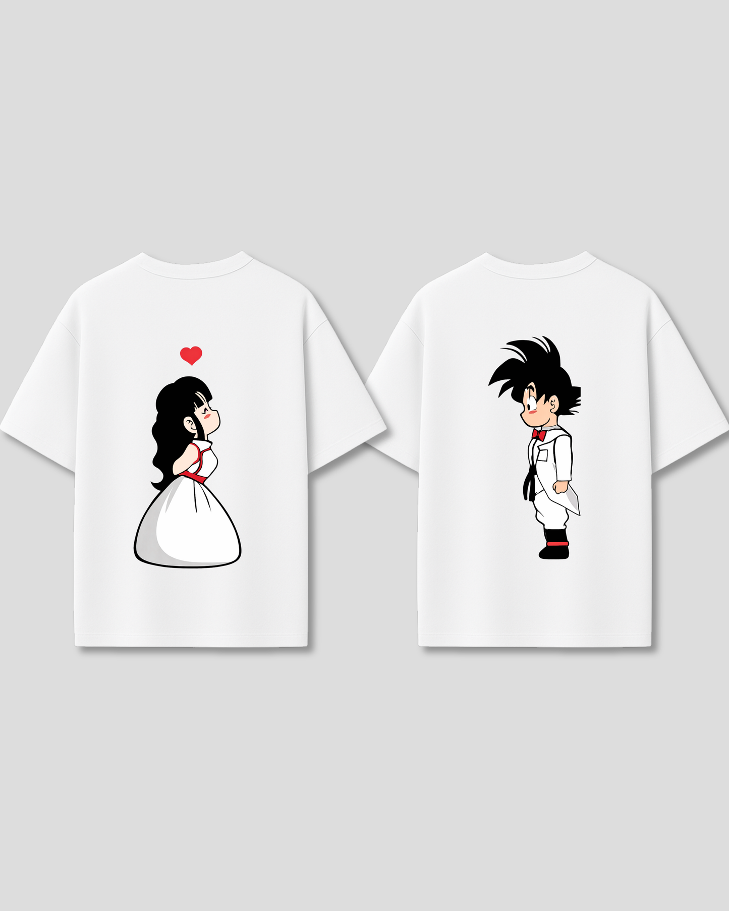 Goku x Chichi | Couple Oversized Shirt