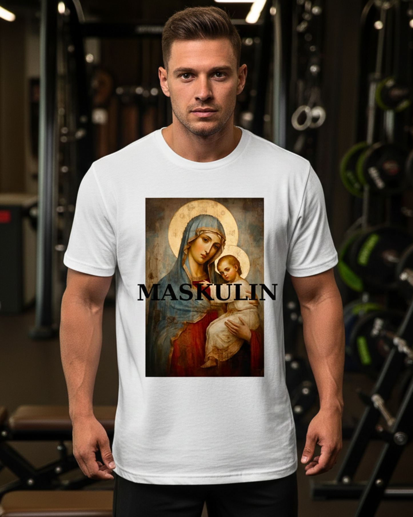 Masculine | Premium shirt (front print)